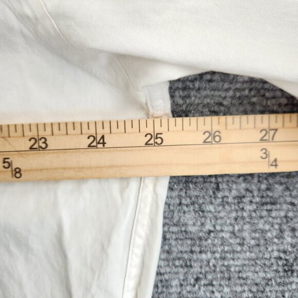 VTG Paul & Shark Yachting Men 16/41 White Long Sleeve Button Up Shirt Italy Made - Picture 14 of 16